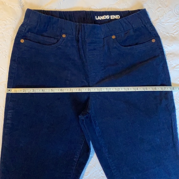 NWOT Lands’ End High Rise Pull On Corduroy Skinny Pants - Picture 11 of 11